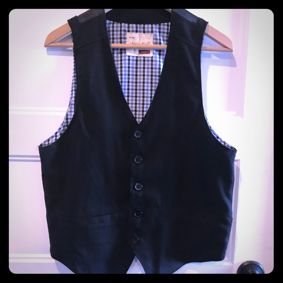 Sovereign Code Men’s Black Vest - Picture 1 of 3